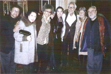 Con Pilar Lpez y Rafael Martnez Nadal
