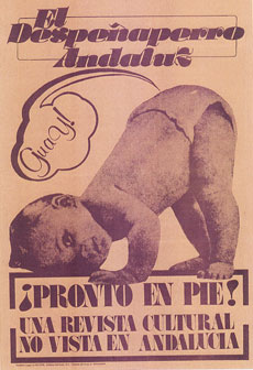 Cartel anunciador de la aparición de El despeñaperro andaluz